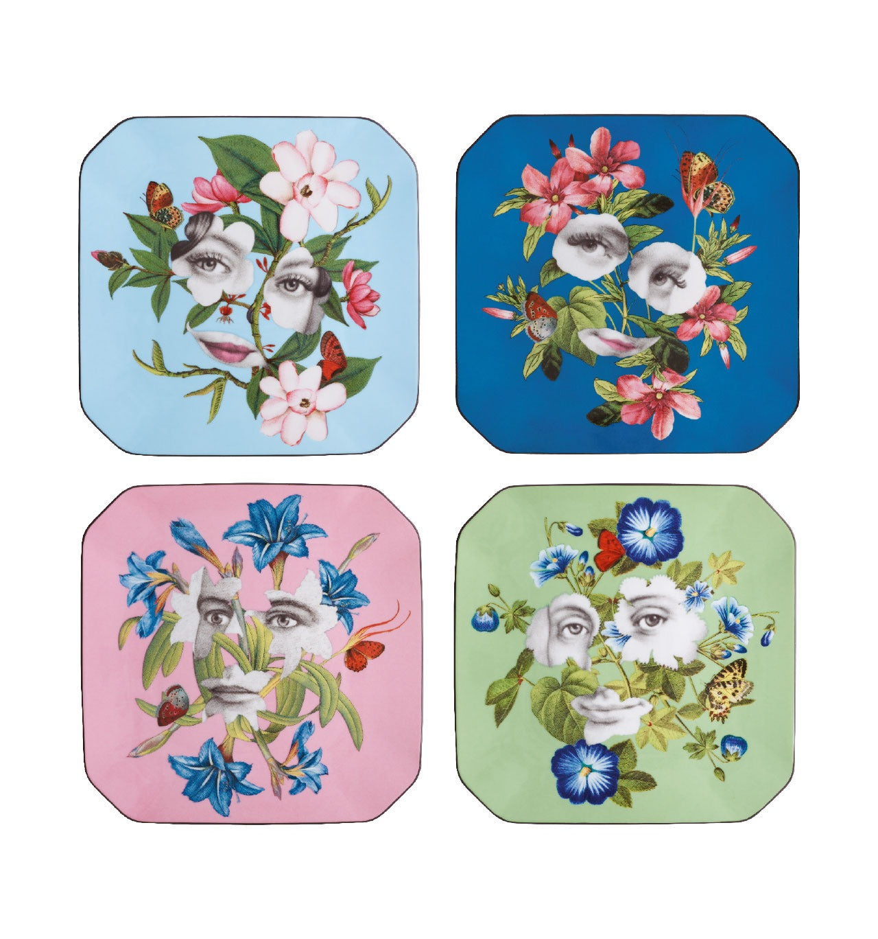 Set 4 Piattini Christian Lacroix