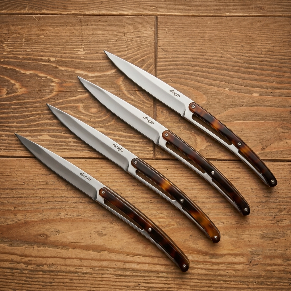 Set 4 Coltelli da Carne